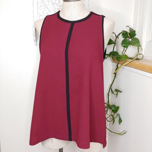 Madewell Tops - Madewell Crepe Canal Tank Top S